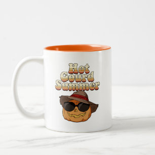 Hot Gourd Summer Two-Tone Coffee Mug