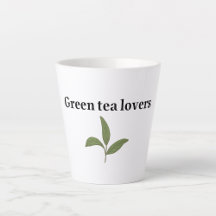 Hot green tea lovers