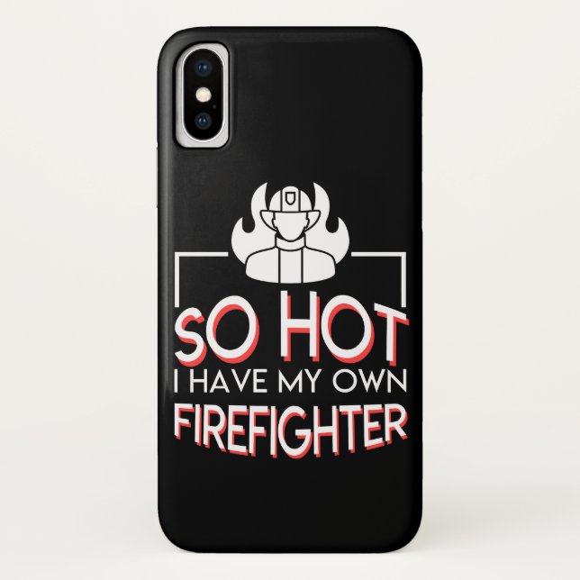 Hot Have Own Firefighter Wife Girlfriend Case-Mate iPhone Case (Back)