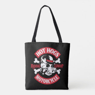 Hot Hogs™ Classic Black Double-Sided Tote Bag