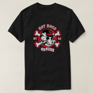 Hot Hogs™ Classic Mens Black Passenger T-Shirt