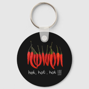 hot, hot, hot, hot chilli key chain