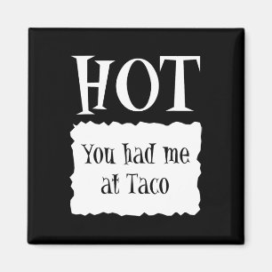 HOT - Hot Packet Halloween Taco Costume 1 Magnet
