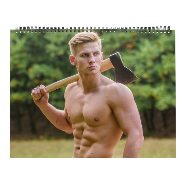 Hot Hunk 2025 Calendar (Cover)