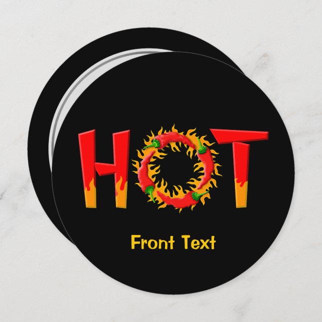 HOT INVITATION (Front/Back)