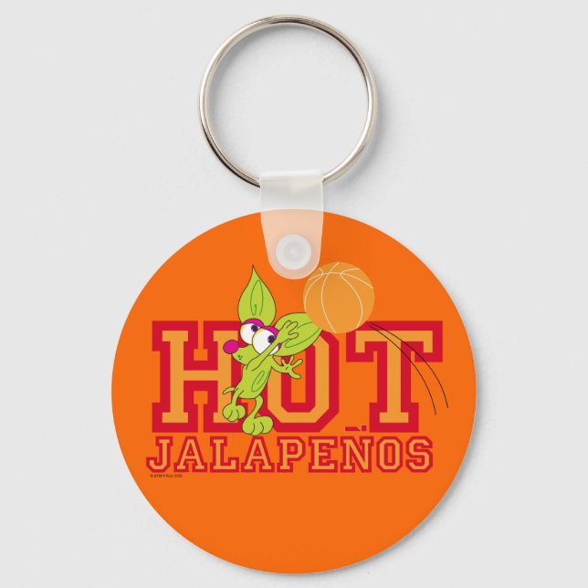 Hot Jalapenos team Key Ring (Front)