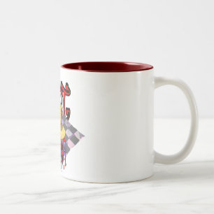 hot java Two-Tone coffee mug