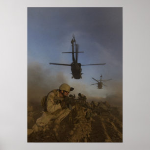 Hot Landing Zone Poster