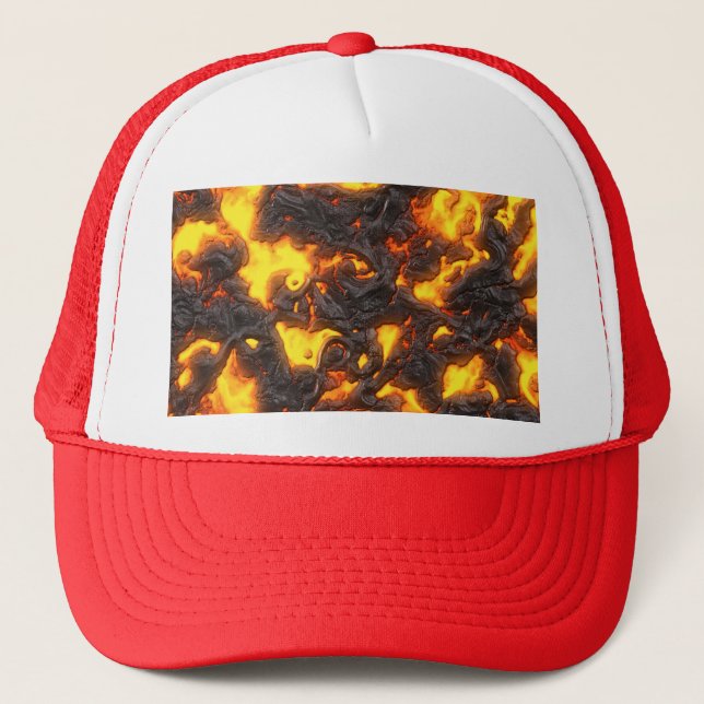Hot Lava Trucker Hat (Front)