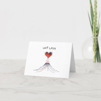 Hot Lava, You Magma Complete - Cute Geology Pun Holiday Card