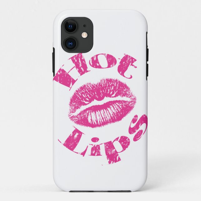 Hot Lips! Pink Lips Case-Mate iPhone Case (Back)