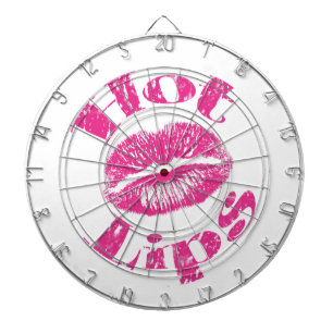 Hot Lips! Pink Lips Dartboard