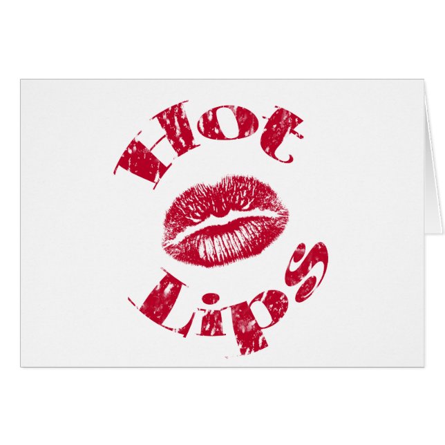 Hot Lips, Red Lips (Front Horizontal)