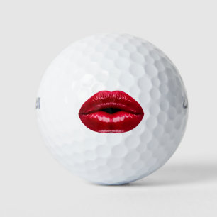 Hot Lips Style Golf Balls