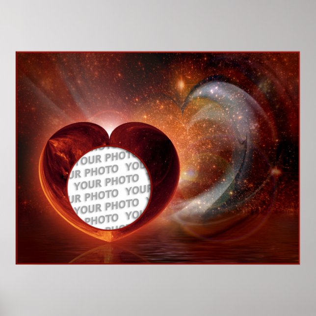 Hot Love - template Poster (Front)