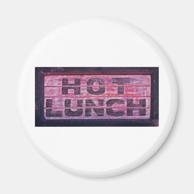 Hot Lunch 2 Magnet (Front)
