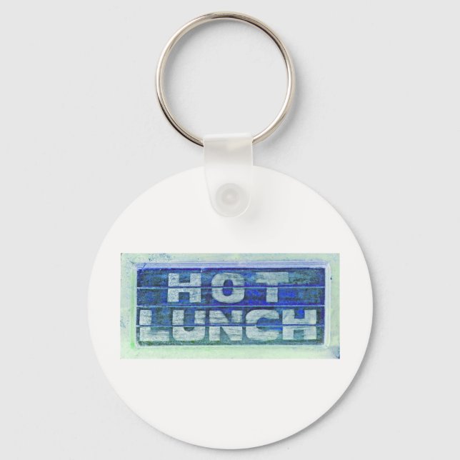 Hot Lunch Key Ring (Front)