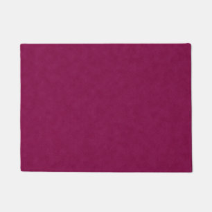 Hot Magenta Denim Texture, Doormat
