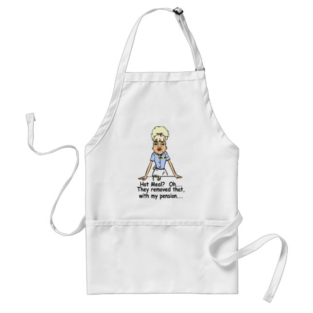 hot meal standard apron (Front)