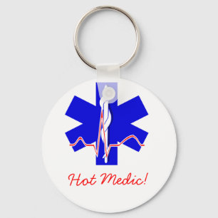 Hot Medic! Key Ring