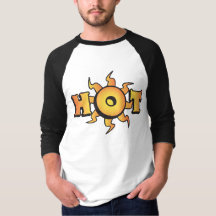 HOT Men's 3/4 Sleeve Raglan T-Shirt
