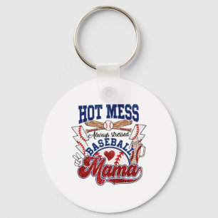 Hot Mess Always Stressed Bysebyll Mama Mothers Day Key Ring