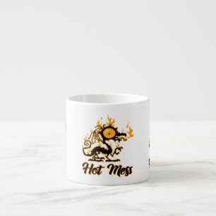 Hot Mess Crispy Dragon Espresso Cup