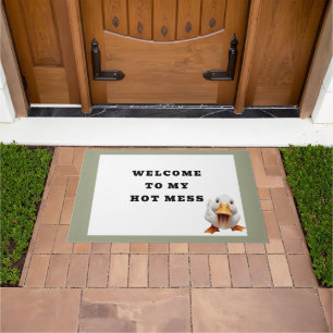 Hot Mess Doormat