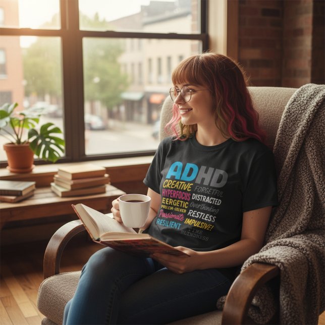 Hot Mess Mode: Activated (ADHD Edition) T-Shirt (Creator Uploaded)