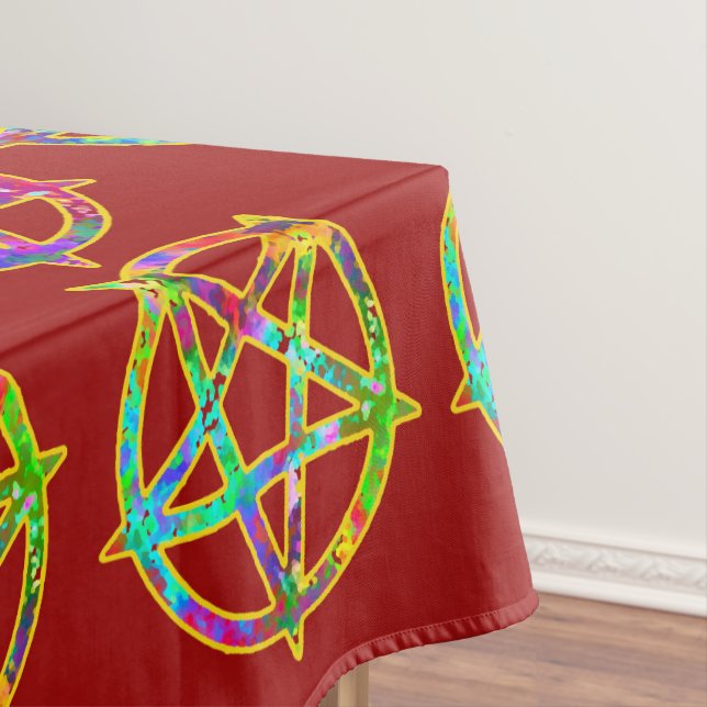 Hot Molten Alchemy Tablecloth (In Situ)