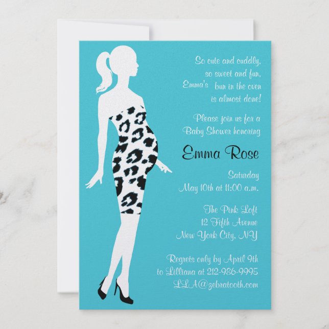 Hot Momma!  Baby Shower Invitation (Front)