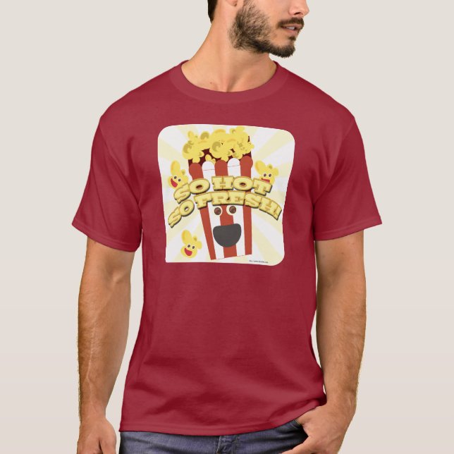 Hot N Fresh Popcorn T-Shirt (Front)