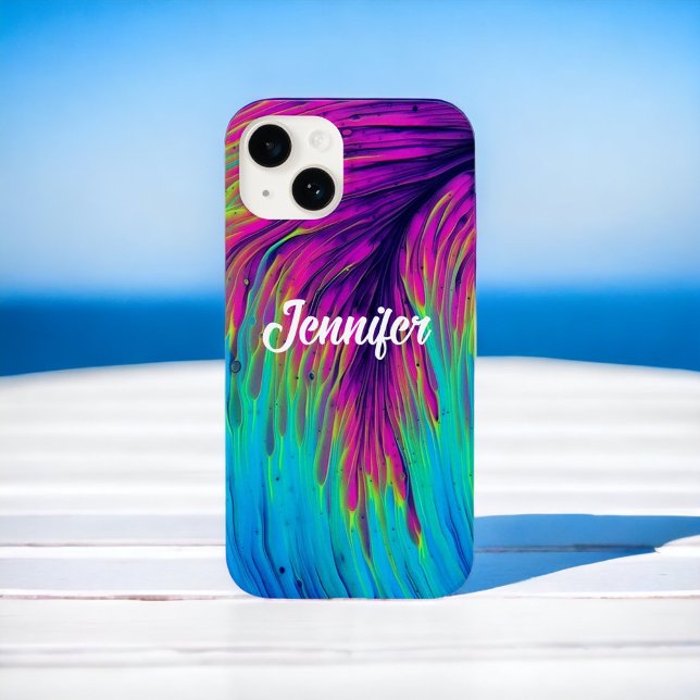 Hot Neon Colours Personalised  Case-Mate iPhone Case (Creator Uploaded)