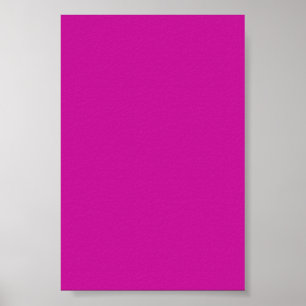 Hot Neon Pink Background on a Poster