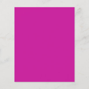 Hot Neon Pink Flyer