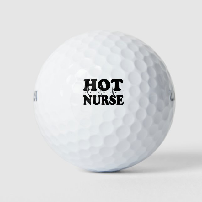Hot Nurse Golf Balls (Front)