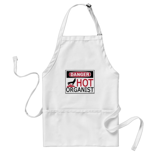 Hot Organist Standard Apron (Front)