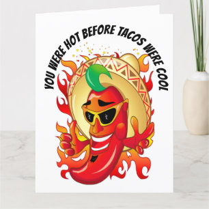 Hot Pepper Compliment Greeting Card