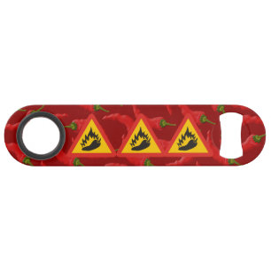 Hot pepper danger sign