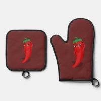 Hot Pepper Diva Drawing Custom Red