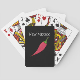 Hot pepper New Mexico Playing Cards