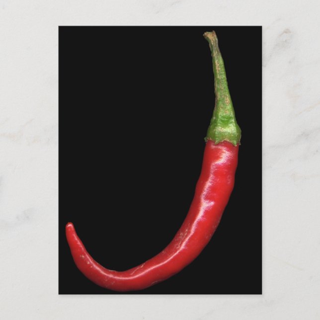 Hot Pepper Postcard (Front)
