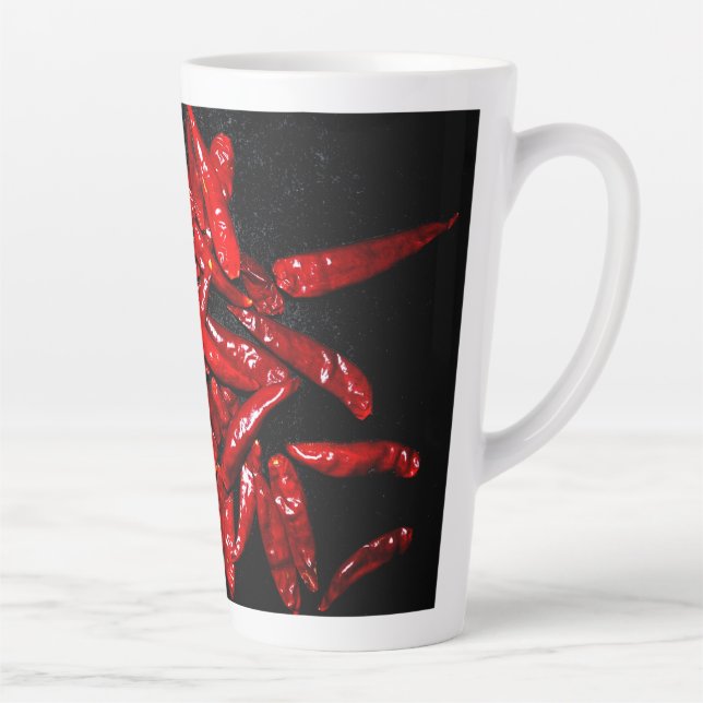 Hot Pepper - Still Life Latte Mug (Right)