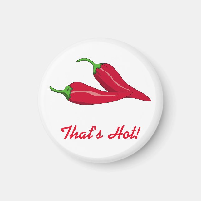Hot Peppers Magnet (Front)