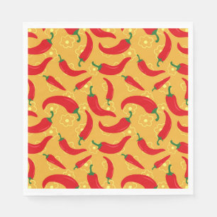 Hot Peppers Napkin
