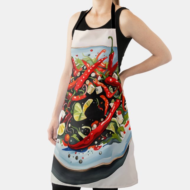 Hot Peppers Salad  Apron (Insitu)