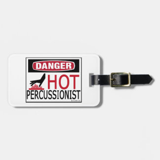 Hot Percussionist Luggage Tag