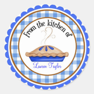 Hot Pie Baking Cooking Kitchen Stickers