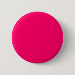 Hot Pink 6 Cm Round Badge
