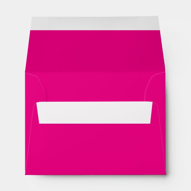 Hot Pink A6 Envelopes (Back (Bottom))